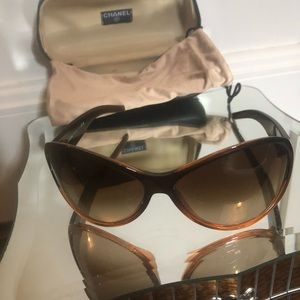 Chanel Brown Sunglasses